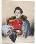 Portrait of Baron Yegor Fyodorovich Tiesenhausen, 1830s by A.A. Pokrovsky