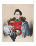 Portrait of Baron Yegor Fyodorovich Tiesenhausen, 1830s by A.A. Pokrovsky