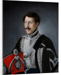 Portrait of Vasily Pavlovich Golovin, 1827 by Nikolai Dmitrievich Mylnikov