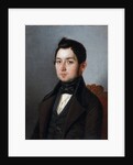 Portrait of Ivan Ivanovich Molnar, 1840 by Sergey Ivanovich Khlobystayev