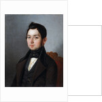 Portrait of Ivan Ivanovich Molnar, 1840 by Sergey Ivanovich Khlobystayev