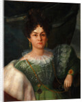 Portrait of Anna Borisovna Bakunina, 1832 by Yakov Streshnev