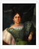 Portrait of Anna Borisovna Bakunina, 1832 by Yakov Streshnev