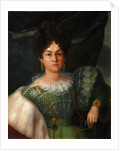 Portrait of Anna Borisovna Bakunina, 1832 by Yakov Streshnev