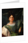 Portrait of Anna Borisovna Bakunina, 1832 by Yakov Streshnev