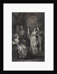 Family portrait of Catherine Petrovna Baryatinskaya, née Princess of Holstein-Beck, 1793 by Raphael Morghen