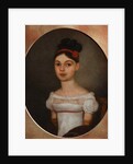 Portrait of Yelizaveta Fyodorovna Ozerova, née Zagryazyskaya, c. 1815 by Anonymous