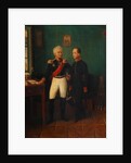 Portrait of General Fyodor Grigoryevich (Friedrich August) Goldgeuer with Son Mikhail, c by Anonymous
