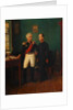 Portrait of General Fyodor Grigoryevich (Friedrich August) Goldgeuer with Son Mikhail, c by Anonymous