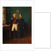 Portrait of General Fyodor Grigoryevich (Friedrich August) Goldgeuer with Son Mikhail, c by Anonymous