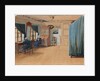 Bedroom Interior. Count Yegor Frantsevich Kankrin at his desk, 1820s by Anonymous