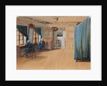 Bedroom Interior. Count Yegor Frantsevich Kankrin at his desk, 1820s by Anonymous