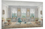 The Drawing Room in the manor house Gorki, 1831 by Agrafena Dmitrievna Blagovo