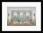 The Drawing Room in the manor house Gorki, 1831 by Agrafena Dmitrievna Blagovo