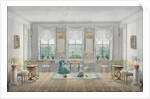The Drawing Room in the manor house Gorki, 1831 by Agrafena Dmitrievna Blagovo