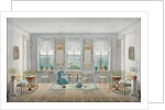 The Drawing Room in the manor house Gorki, 1831 by Agrafena Dmitrievna Blagovo