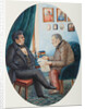 Faddey Venediktovich Bulgarin and Nikolay Ivanovich Gretsch, 1849 by Pyotr Andreyevich Karatygin