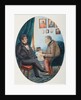 Faddey Venediktovich Bulgarin and Nikolay Ivanovich Gretsch, 1849 by Pyotr Andreyevich Karatygin