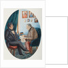 Faddey Venediktovich Bulgarin and Nikolay Ivanovich Gretsch, 1849 by Pyotr Andreyevich Karatygin