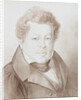 Portrait of Alexander Ivanovich Turgenev, 1833 by Georg Christian August Kestner