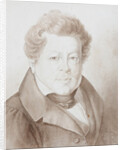 Portrait of Alexander Ivanovich Turgenev, 1833 by Georg Christian August Kestner