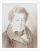 Portrait of Alexander Ivanovich Turgenev, 1833 by Georg Christian August Kestner
