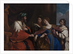 The story of Esther and Ahasuerus, 1639 by Guercino