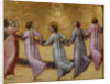 Five dancing angels, ca 1436 by Giovanni di Paolo