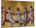 Five dancing angels, ca 1436 by Giovanni di Paolo