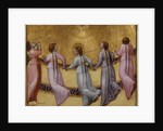 Five dancing angels, ca 1436 by Giovanni di Paolo