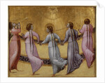Five dancing angels, ca 1436 by Giovanni di Paolo