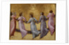 Five dancing angels, ca 1436 by Giovanni di Paolo