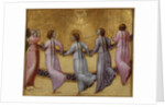 Five dancing angels, ca 1436 by Giovanni di Paolo