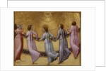 Five dancing angels, ca 1436 by Giovanni di Paolo