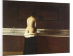 Young woman at her toilet, 1898 by Eugène Lomont