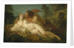 Jupiter and Antiope, 1745-1747 by Jean-Baptiste Marie Pierre