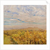 Early Autumn in the Palatinate. Vineyards near Neukastel, 1927 by Max Slevogt