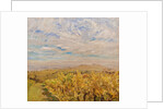 Early Autumn in the Palatinate. Vineyards near Neukastel, 1927 by Max Slevogt