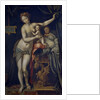 Charity, ca 1555 by Vincent Sellaer