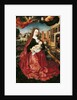 Madonna and Child crowned by two angels, 1490s by Master of Frankfurt
