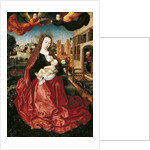 Madonna and Child crowned by two angels, 1490s by Master of Frankfurt