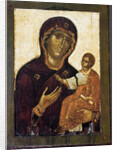 The Virgin Hodegetria, 12th century by Russian icon