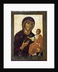 The Virgin Hodegetria, 12th century by Russian icon
