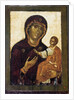 The Virgin Hodegetria, 12th century by Russian icon