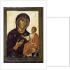The Virgin Hodegetria, 12th century by Russian icon