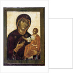 The Virgin Hodegetria, 12th century by Russian icon