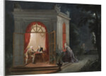 The Marriage Contract by Jean-Baptiste André Gautier Dagoty
