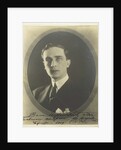 Prince Felix Yusupov, Count Sumarokov-Elston, 1920s by Anonymous