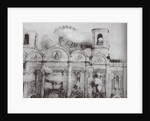 The Demolition of the Cathedral of Christ the Saviour in Moscow, 1931 by Ilya Arnoldovich Ilf