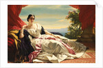 Portrait of Leonilla Ivanovna Baryatinskaya, Princess zu Sayn Wittgenstein, 1843 by Franz Xavier Winterhalter
